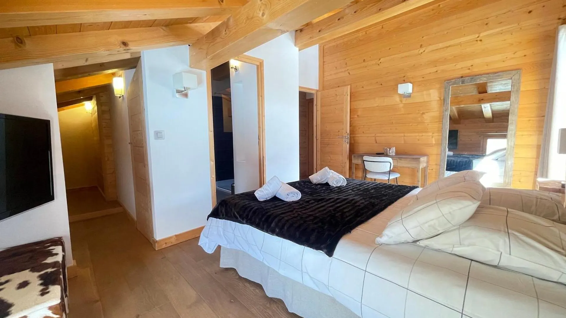 Chalet De Prestige 10 Pers, Proche Pistes, Wifi, Stationnement - Fr-1-505-223 Notre-Dame-de-Bellecombe Frankrijk
